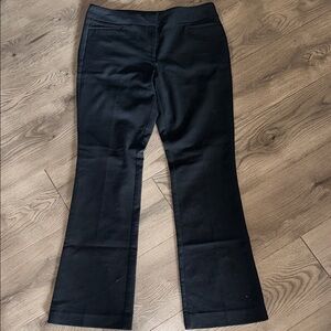 New York & Company 7th Ave Design Studio Black Bootcut Pants size 10 Tall EUC